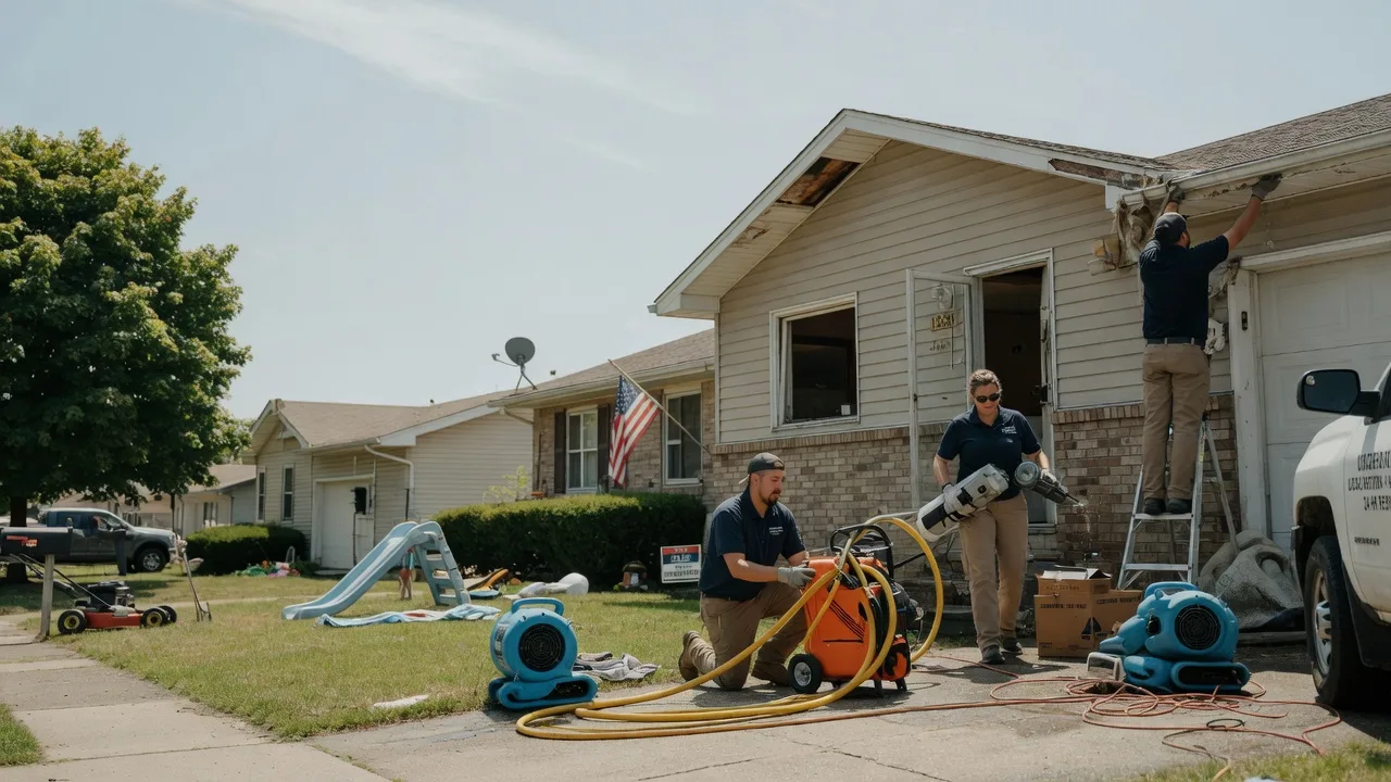 Water Damage Restoration in Spiceland, IN near me